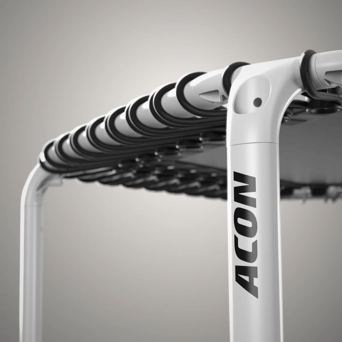 ACON Fit 1,41m Hexagon Rebounder, Active Handlebar, Vit - Bild 6